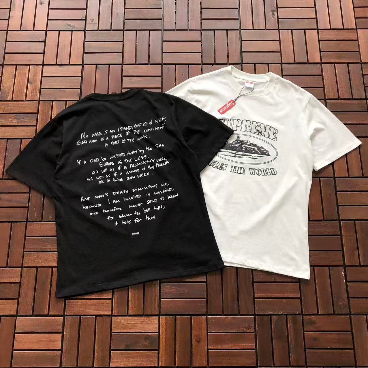 Remera Corteiz x Supreme